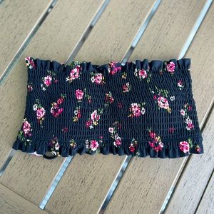 Adjustable Corset Bandeau Bikini Top